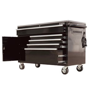 Gabinete de herramientas con 05 cajones, rodillo de almacén, taller industrial, rodillo de acero revestido de polvo sin plomo para garaje mecánico - Product Image 4