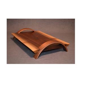 Plateau de service en bois multifonctionnel de qualité supérieure et de conception artisanale pour les besoins de service à domicile et au restaurant - Product Image 6