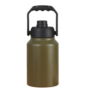 Wholesale outdoor stainless steel <b>Large</b>-capacity Water Bottle with handles - Product Image 5