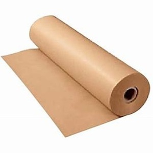 Rollo de Papel Kraft Marrón Sin Blanquear, Recubierto, Ecológico, Reciclable, Resistente a la Grasa, Desechable e Impermeable para Empaquetado Industrial - Product Image 2