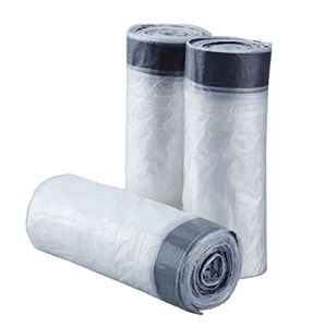 Le sac poubelle à cordon PE d'un fabricant moderne de haute qualité du fabricant Le plastique provient du Vietnam OEM - Product Image 2