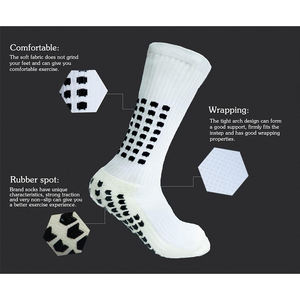 Calcetines deportivos personalizados OEM, tela antibacteriana que absorbe la humedad con logotipo personalizado para ropa deportiva profesional - Product Image 4