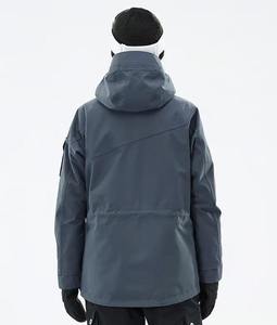 เสื้อแจ็คเก็ตสกีกันน้ำกันลมแบบมีสีตัดกัน เสื้อโค้ทสโนว์บอร์ดสำหรับฤดูหนาวกลางแจ้งแบบกันความร้อน ระบายอากาศได้ดี สำหรับผู้หญิง - Product Image 3