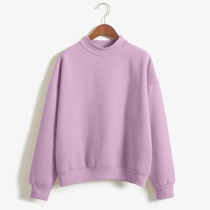 High Quality Canvas Custom Oversized Streetwear Waterproof Hoodie No <b>String</b> Fleece Cotton Winter Custom Logo Women Sweatshirts - Product Image 2