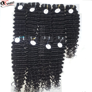 100% cheveux vierges non transformés en gros cheveux bouclés couleur naturelle cheveux Double trame - Product Image 5