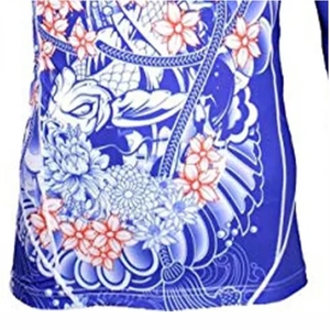 Rashguard personnalisé à manches longues pour MMA et Jiu Jitsu, imprimé OEM, anti-UV, respirant, écologique, séchage rapide, UPF50+ - Product Image 5
