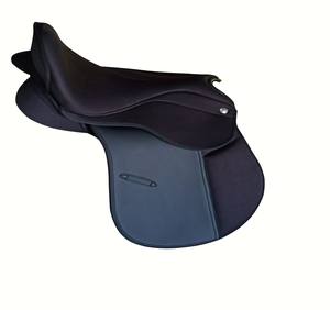 Selle de cheval sautant arbre en plastique synthétique 6 plis fils collés raccords SS panneaux insérés en fibre disponibles en 16 ''à 18'' - Product Image 1