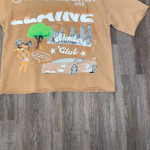 Ensemble de survêtement unisexe oversize coupe carrée pour l'hiver, imprimé intégral, tissu jersey 100% coton, vente en gros - Product Image 5