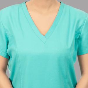 High Quality Female Nursing Uniforms Wholesale OEM Solid Color <b>Doctors</b> Nursing <b>Sets</b> for Hospital Use - Product Image 4