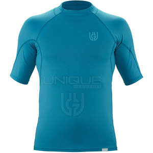 Último diseño Venta caliente Mangas cortas Rash Guard Cómodo Rash Guard Running Wear Rash Guard - Product Image 6