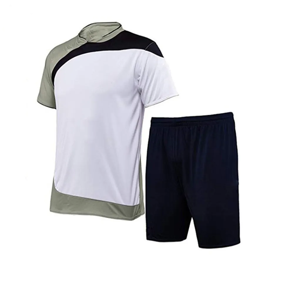 Top-Hersteller Direkt-Fabrikpreis Fußballuniform individuelles Logo Sportbekleidung atmungsaktives Material Fußballuniform zu niedrigem Preis
