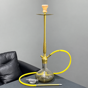 Torre Decorativa de Aluminio Dorado de 80 cm, Moderna y Grande, para Exhibición en Suelo, con Asa de Transporte, para Hotel, Bar, con Logotipo Personalizado OEM - Product Image 1