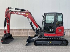 Excavadora Yanmar SV60-B de 6 Toneladas, Miniexcavadora Hidráulica de Giro Cero para Construcción, Paisajismo y Trabajos de Servicios Públicos, Motor Laidong - Product Image 5