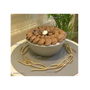 Ensemble de 3 bols à chocolat en aluminium Design avantageux Vaisselle de forme personnalisée Bols à chocolat en Inde - Product Image 3