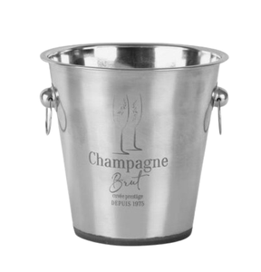 Grossiste Seau à Champagne Glacé Brillant et Poli pour Fêtes Accessoires de Bar Seau à Champagne en Acier Inoxydable - Product Image 3