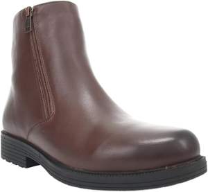 Venta al por mayor de cuero elegante Troy botas de los hombres de moda hecho a mano tobillo-Alto botas de cuero genuino doble cremallera lateral zapatos formales - Product Image 1