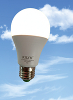 Lampu LED KILYN 9W 2700K/4100K/6000K CCT Basis E27 Bahan PC Chip SMD AC Bersertifikasi ETL CRI80 A60 910 Lumens