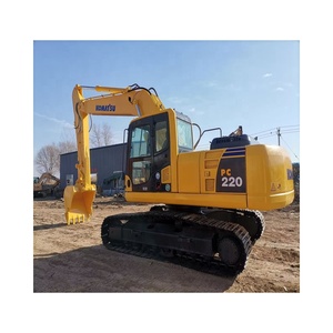 High Quality Used Komatsu Pc220-<b>8</b> PC110 PC200 PC55 <b>Excavator</b> 22 <b>Ton</b> with Motor Engine and Pump Core Components Cheap for Sale - Product Image 1
