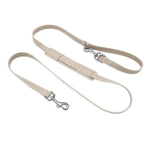 Tali Anjing Kulit 8 kaki untuk Anjing Kecil dan Sedang, Tali Anjing Kulit Mewah dengan Multi-Fungsi dan Bebas Tangan - Product Image 5