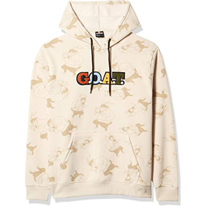 Sweat à capuche pour homme Out Look 100% coton chenille Patch Sweatshirt avec broderie Technics Hiver - Product Image 1