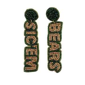 Proveedor de Aretes Bordados a Mano al por Mayor para Fiestas, para Mujeres y Niñas - Product Image 6