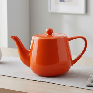 Théière en porcelaine durable de qualité supérieure 3460701POTA-0.8, design nordique, 800 ml, compacte pour un usage quotidien - Product Image 4