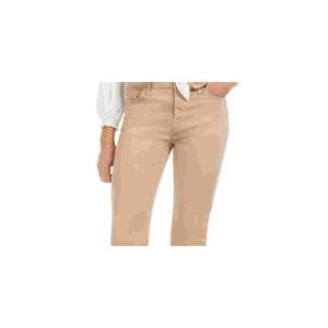 JEN7 by 7 per Tutta la Persona Umana, Jeans Skinny da Donna a Vita Alta in Raso Casual, Beige Scuro, Taglia 2 - Lavabili - Product Image 2