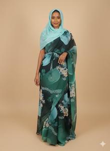 Tela de Voile de Alta Calidad, Recién Llegada, para Vestido Liso Jacquard Dirac, Diseño Floral Colorido, Ligera y Ecológica - Product Image 6