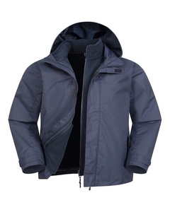 Chaqueta cortavientos de invierno personalizada de talla grande para hombre con forro polar interior Nuevo diseño Estilo de moda - Product Image 1