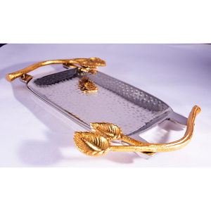 Vente chaude Ware De Mariage Plateau De Service Alimentaire Design Moderne Décoratif Collations Dessert Plateau De Service Resorts Restaurant Fournitures - Product Image 1