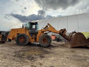 2001 Case 921C Cargador de ruedas-Cargador de servicio pesado con cubo Pemberton - Product Image 6