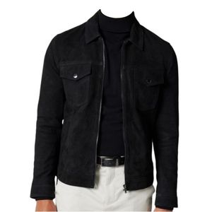 Veste en daim populaire d'automne, vestes en cuir, veste bomber en daim pour femmes - Product Image 6