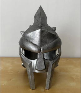 Juego de gladiador casco espartano soldado batalla traje Medieval Cosplay griego Sparta antiguo romano Corintio acero - Product Image 1