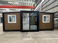 Maison préfabriquée en conteneur extensible Chine Vente en gros Maison en conteneur pliable de 40 pieds Maison préfabriquée en petits conteneurs Maison modulaire