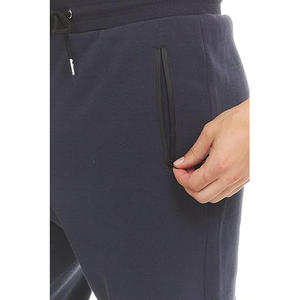 กางเกงวอร์มผู้ชายทรงคลาสสิค เอวกลาง ยางยืดตรง กระเป๋าลึก ผ้าคอตตอนผสมโพลีเอสเตอร์ ซับในขนแกะ ใส่สบาย เหมาะสำหรับออกกำลังกายและพักผ่อน - Product Image 3