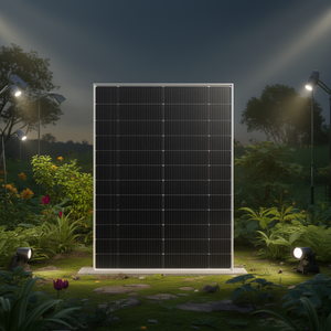Panneau solaire bifacial HJT demi-cellule 550W en silicium monocristallin pour système solaire - Product Image 3
