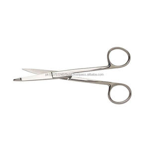 Ciseaux chirurgicaux Knowles, manuel, ergonomique, en acier inoxydable, coupe-bande de pansement, classe I, OEM, étiquette privée disponible, CE - Product Image 1