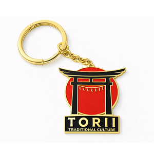 Cheer up Souvenir Gifts <b>Metal</b> Enamel <b>Letters</b> Text Customized Words Keychain - Product Image 4