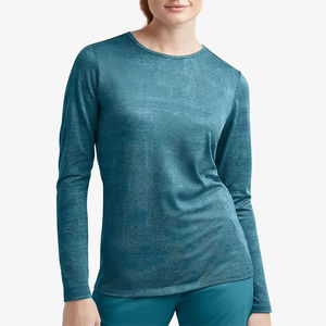 T-shirt à manches longues pour infirmières, sous-vêtements médicaux, imprimé et brodé, accessoires pour femmes - Product Image 1