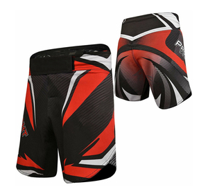 Short Mma de bonne qualité pour homme Short Mma imprimé de logo personnalisé Nouveau style Vêtements décontractés à la mode Short Mma d'entraînement - Product Image 2