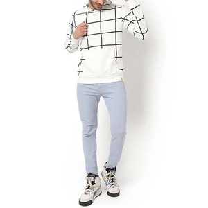 Sweat-shirts à capuche pour hommes, design rayé, fabrication sur mesure OEM, en vente, pull-over streetwear décontracté, sweat-shirt pour hommes - Product Image 4