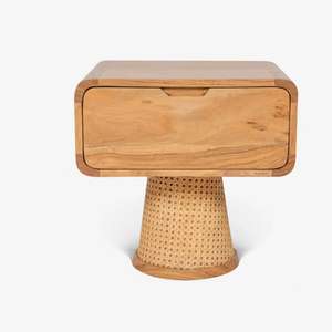 Lit pliable réglable en bois massif sculpté à la main avec une construction durable, design moderne pour une utilisation en chambre à coucher - Product Image 5