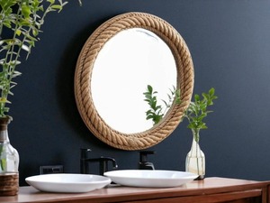 Luxury Modern Wedding Decorative <b>Wooden</b> <b>Wall</b> <b>Mirror</b> with Bone Inlay Frame and Epoxy Resin Customized Color - Product Image 6