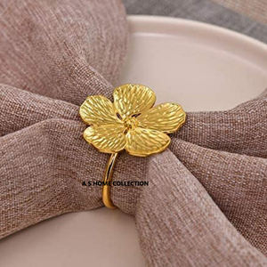 Fournitures de mariage élégantes pour hôtels, vente en gros, décoration de luxe, articles de cuisine, anneaux de serviette dorés pour les fêtes de Noël - Product Image 5