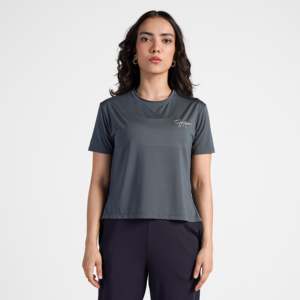Camiseta Deportiva Max Fitness Gris Oscuro con Característica Transpirable - Product Image 1
