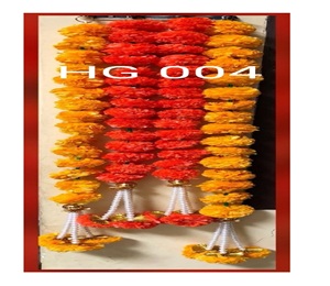 Guirlande suspendue de fleurs artificielles avec bougeoir Centres de table et décorations de table élégants pour la fête et la pendaison de crémaillère - Product Image 5