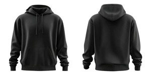 เสื้อฮู้ดดี้ขนแกะพรีเมียมสำหรับผู้ชายและผู้หญิง สกรีนโลโก้ได้ สีพื้น ผ้าถักเนื้อนุ่ม ยับยาก ใส่สบาย ไซส์ใหญ่พิเศษ เป็นมิตรต่อสิ่งแวดล้อม - Product Image 2