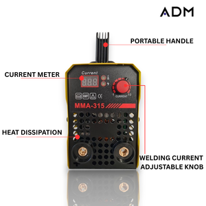 ADM Máquina de Soldadura Inverter MMA-315, SKU: 2152-1 - Product Image 3
