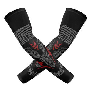 Manchons de bras de compression de refroidissement de course de sport de haute qualité manchons de bras de taille personnalisée - Product Image 2