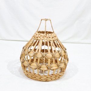 Pantalla de Lámpara de Jacinto de Agua Comehome, Pantalla Colgante Tejida a Mano, Decoración de Techo - Product Image 1